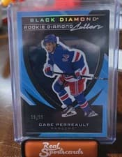 2025-26 Upper Deck Black Diamond Rookie Diamond Cutters Gabe Perreault #RDC-GP card