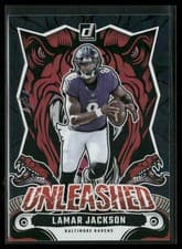 2024 Donruss Unleashed Lamar Jackson #2 card
