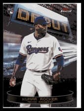 2025 Finest Debut Kumar Rocker #D-19 card