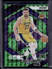 2024-25 Panini Mosaic Epic Performers Luka Doncic #10 card