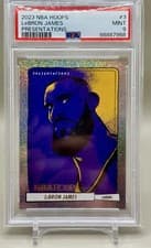 LeBron James 2023 Panini Hoops Presentations card