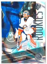2025-26 SPx Blue Autograph Parallel - Rookies Tristan Lennox #F-TL card