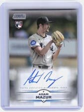 2025 Stadium Club Base Autographs Adam Mazur #SCBA-AMA card