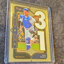 2025 Panini Select Select Numbers Mike Piazza #20 card