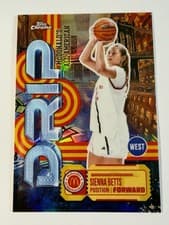 Sienna Betts 2025 Topps Chrome McDonald's All American All American Drip card