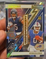 2024 Panini Contenders Power Players Keon Coleman / Rome Odunze #24