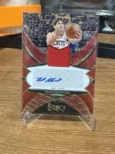 2024-25 Panini Select Rookie Jersey Autographs Reed Sheppard #RJA-SHP card