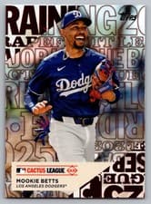 2025 Topps Training Grounds Mookie Betts #TG-17 card