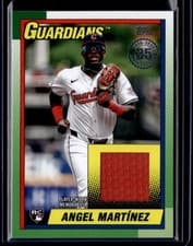 2025 Topps 1990 Topps Baseball Relics Series Two Angel Martínez #90R2-AM card