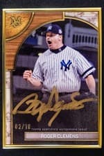 2025 Topps Museum Collection Museum Framed Autographs Roger Clemens #FMA-RC card