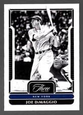 2025 Panini Three and Two Base Set Joe DiMaggio #41 card