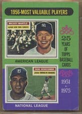 1956 MVP's: Mickey Mantle, Don Newcombe