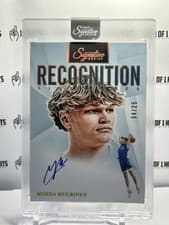 2025-26 Panini Signature Series Recognition Signatures Miikka Muurinen #10 card