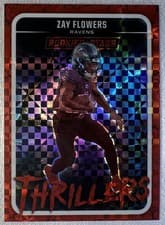 2025 Panini Rookies & Stars Thrillers Zay Flowers #12 card