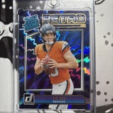 Bo Nix 2024 Panini Donruss Rated Rookies Retro card