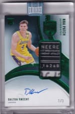 2024-25 Panini Eminence Rookie Patch Autographs Dalton Knecht #3 card