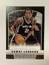 Kawhi Leonard 2012 Panini card