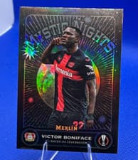 Victor Boniface 2023 Topps Merlin UEFA Mystic Nights card