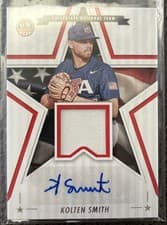2025 Panini Stars & Stripes Signature Materials Kolten Smith #SSM-KS card