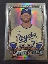 2025 Topps Allen & Ginter Chrome Bobby Witt Jr. #123 card