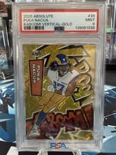 2025 Panini Absolute Kaboom! Vertical Puka Nacua #28 card