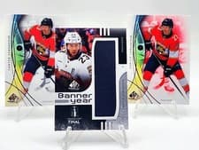 2024-25 SP Game Used 2024 Stanley Cup Finals Banner Year Relics Carter Verhaeghe #BYSC-CV card