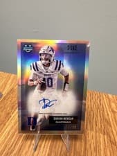 2025 Bowman University Chrome 1955 Bowman Football Autographs Darian Mensah #55AV-DME card