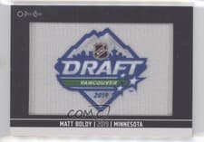 2024-25 O-Pee-Chee First Round Draft Patches Matt Boldy #DP-25 card