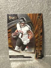 2025 Panini Select Turbocharged Bijan Robinson #18 card