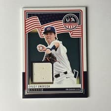 2025 Panini Stars & Stripes USA Materials Grady Emerson #USA-GE card