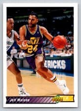 Jeff Malone 1992-93 Upper Deck Base Set card