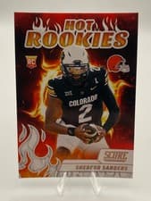 2025 Score Hot Rookies Shedeur Sanders #5 card