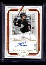 2025 Panini National Treasures Ecklar's Choice Signatures Ryan Waldschmidt #35 card