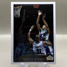 Carmelo Anthony 2003 Topps Chrome card