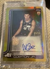 2025-26 Topps Flagship Real One Rookie Autographs Walter Clayton Jr. #TFRR-WC card