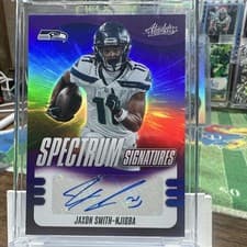 2025 Panini Absolute Spectrum Signatures Jaxon Smith-Njigba #SPS-JSN card