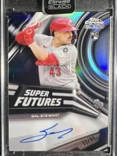 2026 Topps Chrome Black Super Futures Autographs Sal Stewart #SFA-SS card