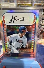 2025 Panini Stars & Stripes 15U National Team Signatures Andrew Jimenez #NTS-AJ card