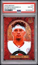 2025 Panini Mosaic Micro Mosaic Patrick Mahomes II #13 card