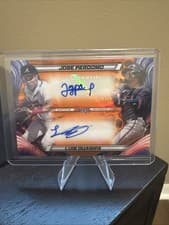Jose Perdomo / Luis Guanipa 2024 Bowman's Best Dual Autographs card