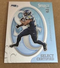 Zach Charbonnet 2023 Panini Select Certified Rookie card
