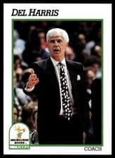 Del Harris 1991-92 Hoops Base Set card