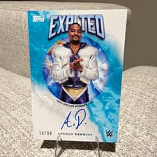 Angelo Dawkins 2025 Topps Exalted WWE Wrestling Exalted Autographs card