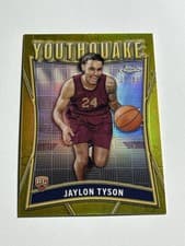 2024-25 Topps Chrome YouthQuake Jaylon Tyson #YQ-13 card