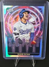 2025 Topps Cosmic Chrome Supernova Shohei Ohtani #S-1 card