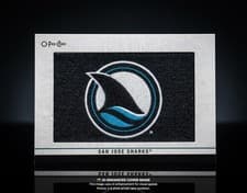 2024-25 O-Pee-Chee Team Logo Patches San Jose Sharks #399 card