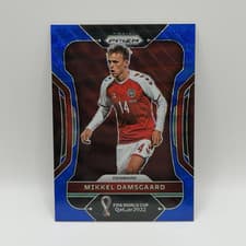Mikkel Damsgaard 2022 Panini Prizm World Cup card