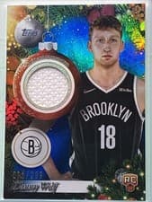 2025-26 Topps Holiday Player Relics Danny Wolf #PR-DO card