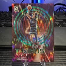 2022 Panini Donruss Optic T Minus 3 2 1 Ja Morant #9 card