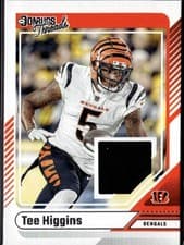 Tee Higgins 2024 Donruss Donruss Threads card
